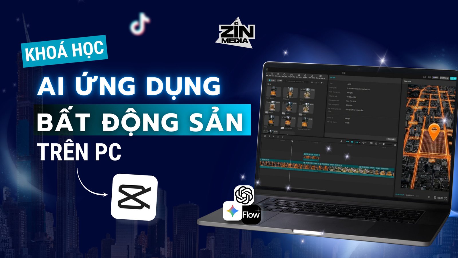 Khoá học 2.2: AI Ứng Dụng BĐS Trên PC